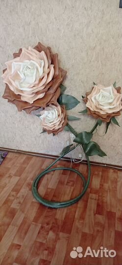 Ростовые цветы светильники