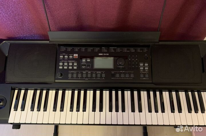 Синтезатор Korg ек-50