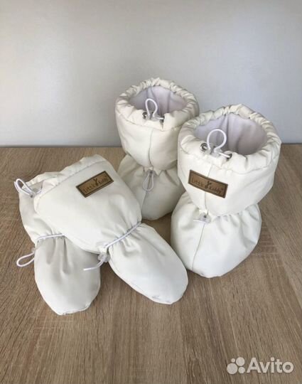 Пинетки и варежки