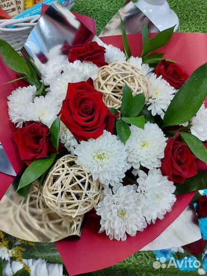 Букет цветов с доставкой бесплатно