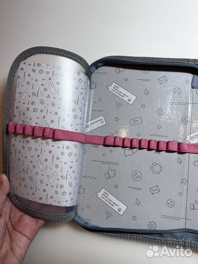 Пенал в школу для девочки стильный