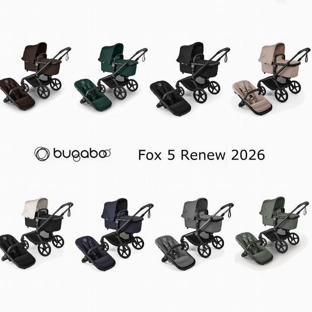 Bugaboo Fox 5 Renew 2 в 1 (все цвета)