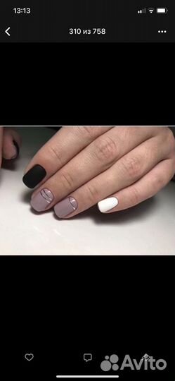Маникюр покрытие гель лак