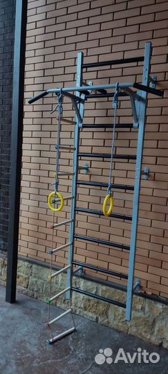 Шведская стенка, Турник, Брусья, Скамья, Home-gyms