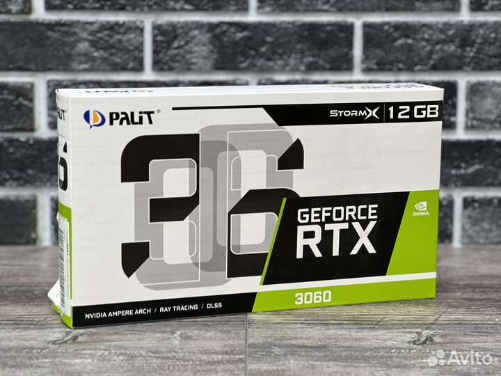 Видеокарта Palit GeForce RTX 3060 StormX 12GB