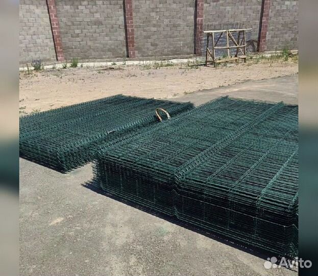 Сетка для забора 3d