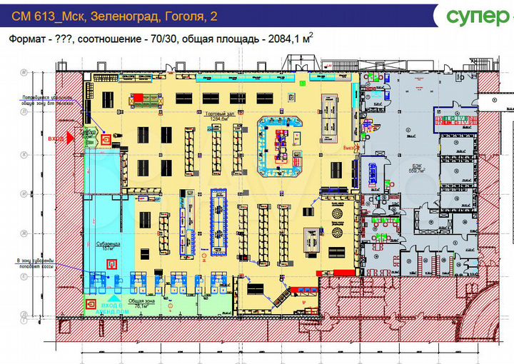 Торговая площадь, 157 м²