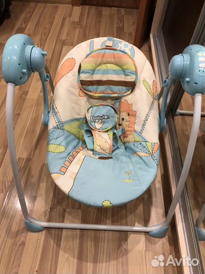 Детские электронные качели