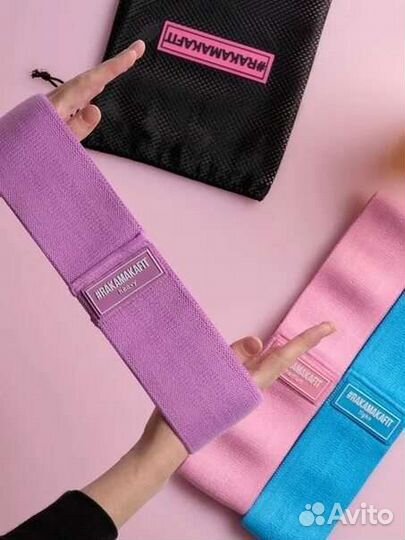 Тканевые ленты для фитнеса