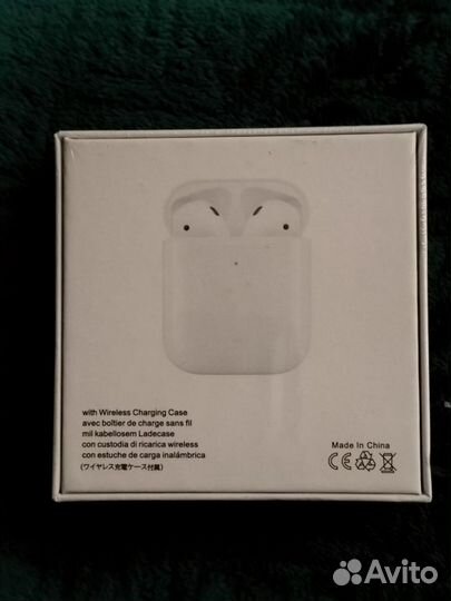 Беспроводные наушники airpods, з/у для айфон 14про