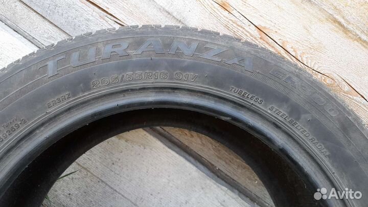 Bridgestone Turanza ER300 205/55 R16 и 205/55 R16