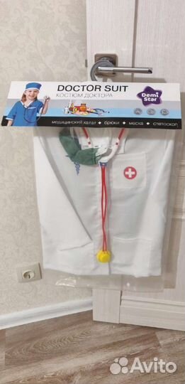 Костюм доктора врача 5-7 лет градусник