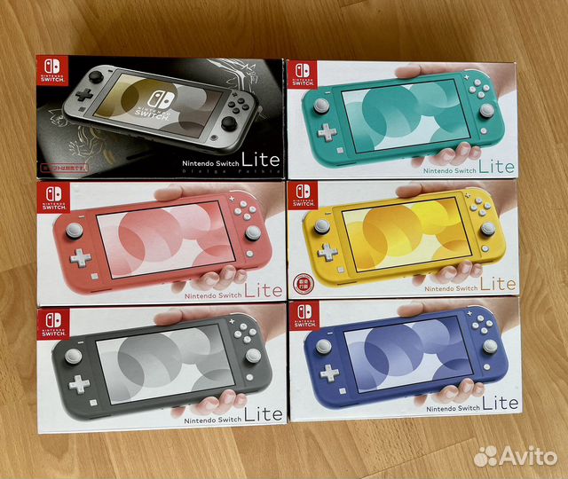 Новый прошитый Nintendo Switch Lite 32 + 64 gb