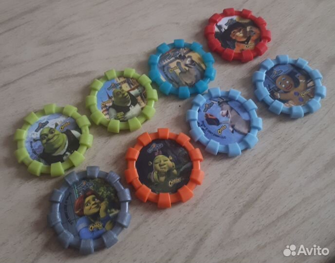 Фишки Cheetos, шрек, экстрим спорт, симпсоны,90 х