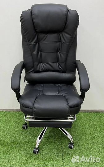 Компьютерное игровое кресло геймерское с массажем