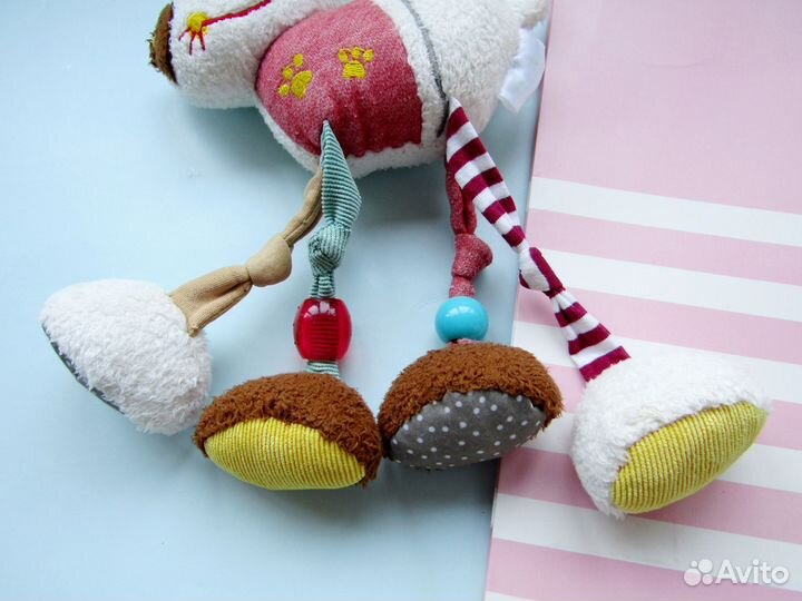 Развивающие игрушки пакетом погремушки грызунки