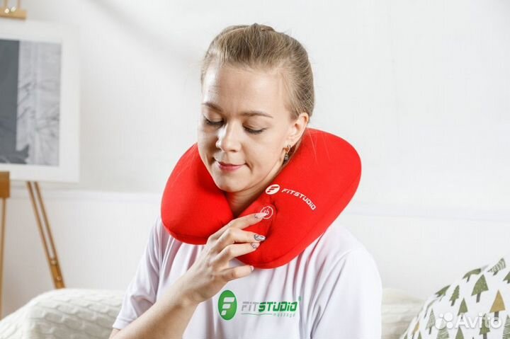 Вибрационная массажная подушка для шеи neck