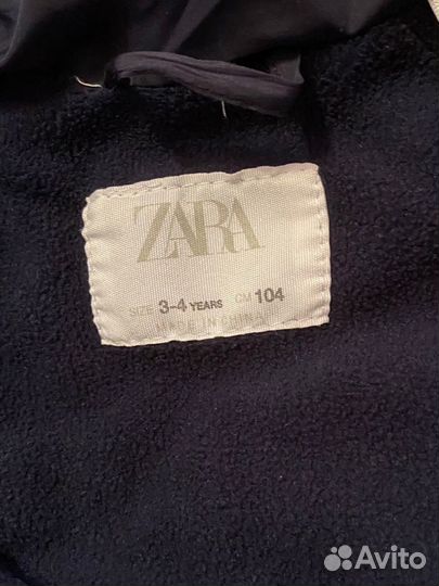 Пуховик детский Zara весна осень