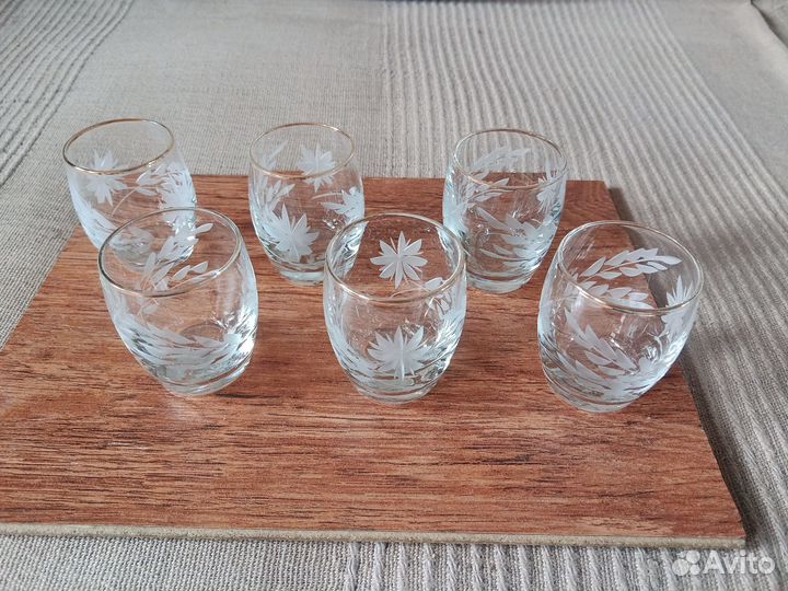 Стопки хрустальные СССР