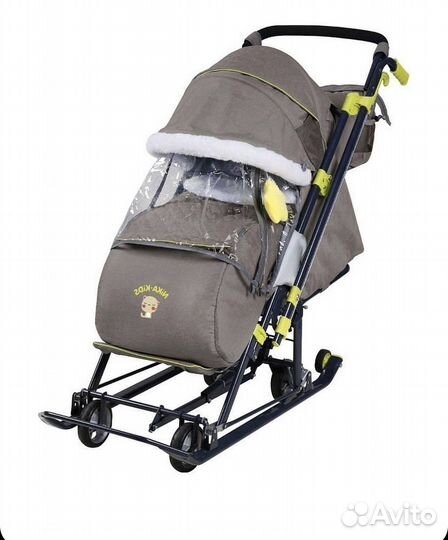 Санки коляска ника 7 7