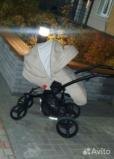 Коляска bartolo prima 2в1 эко кожа