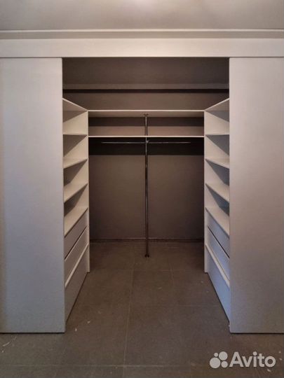 Гардеробная на заказ от производителя