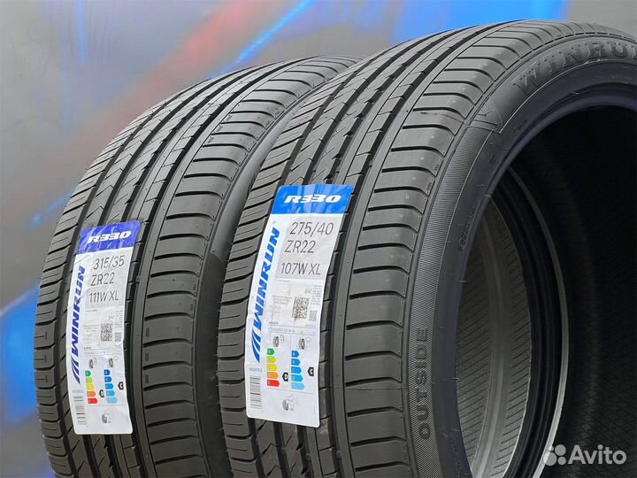 Winrun R330 315/35 R22 и 275/40 R22 W