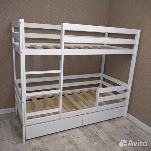 Кровать берёза двухъярусная 