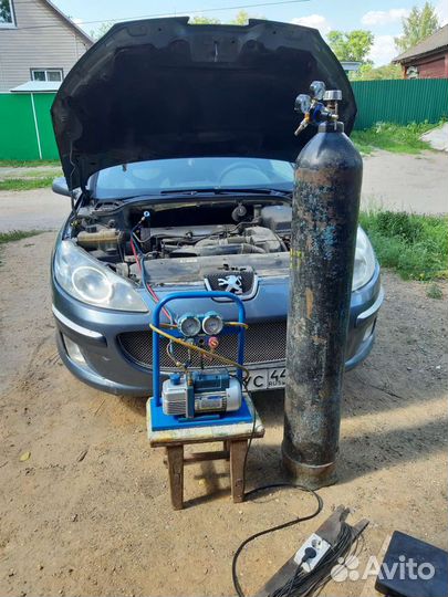 Заправка автокондиционера