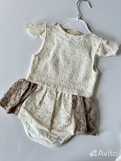 Платье боди для девочки новое