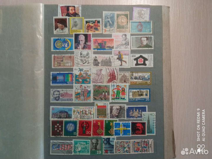 1.Почтовые марки Германии. 2.Космос