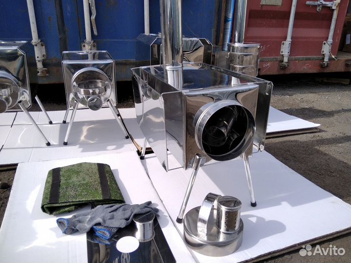 Печь походная Средняя на 30 л