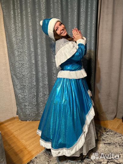 Костюм снегурочки взрослый