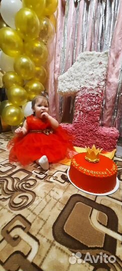 Платье для девочки 86