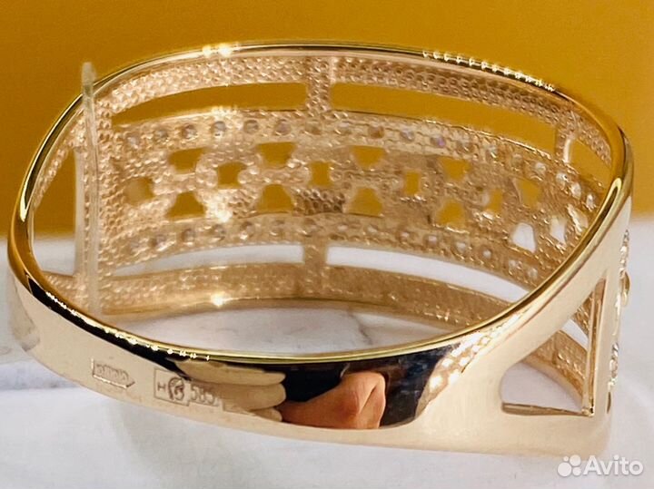 Золотое кольцо 585 пробы 20.5 размер