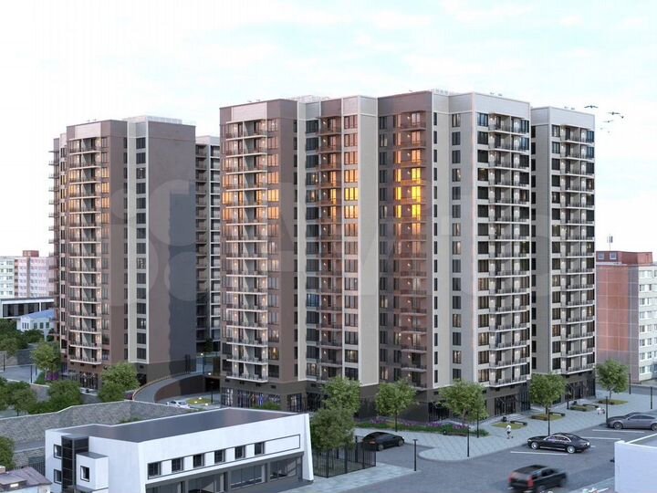 3-к. квартира, 99,9 м², 16/16 эт.