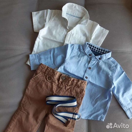 Комплект нарядной одежды на мальчика 6-24 мес