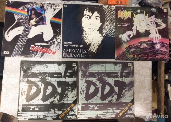 Новые виниловые грампластинки СССР