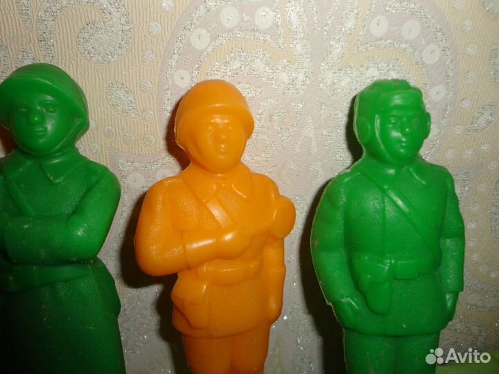 Солдатики пластмассовые СССР