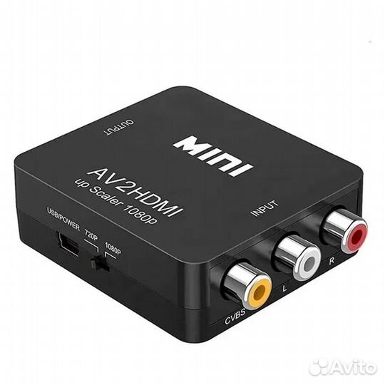 Конвертер AV2-RCI в hdmi hdtv 1080P
