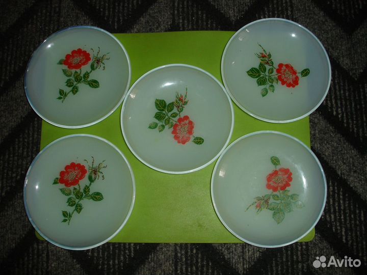 Блюдце стеклянное СССР