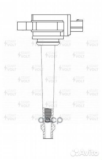 Катушка зажигания Renault Fluence 10, Megane 0