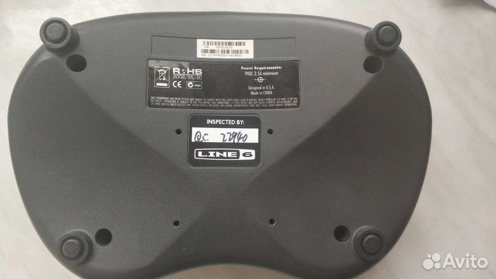 Гитарный процессор Line6 Pod HD bean