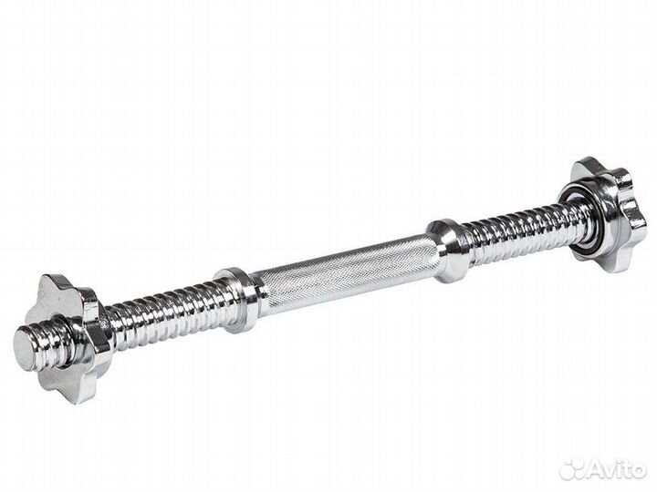 Гриф гантельный 36 см 25 мм