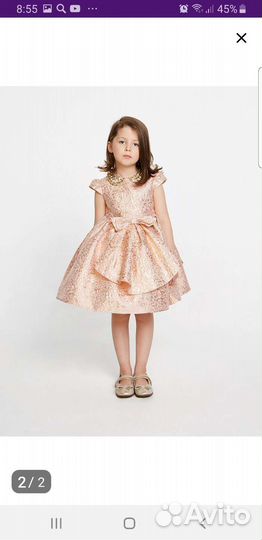 Праздничное платье на девочку