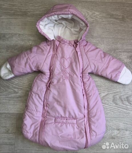 Конверт на девочку для автолюльки