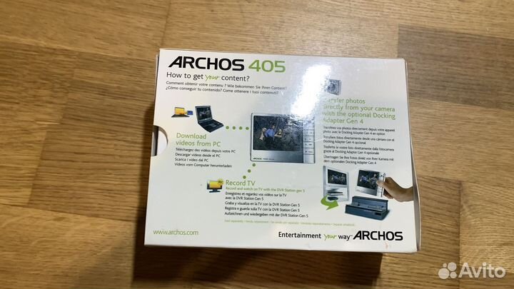 Портативный медиаплеер Archos 405 30 гб
