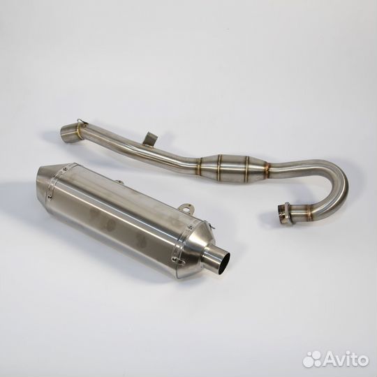 Глушитель в сборе Avantis Enduro 250Pro (карбюр.)