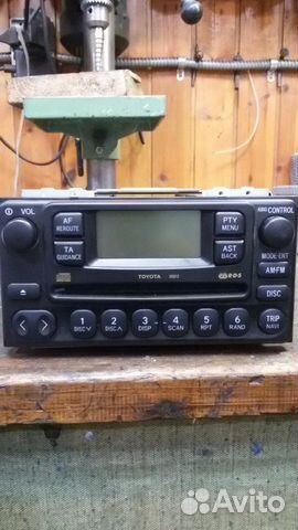 Штатная магнитола раф-2 2005г