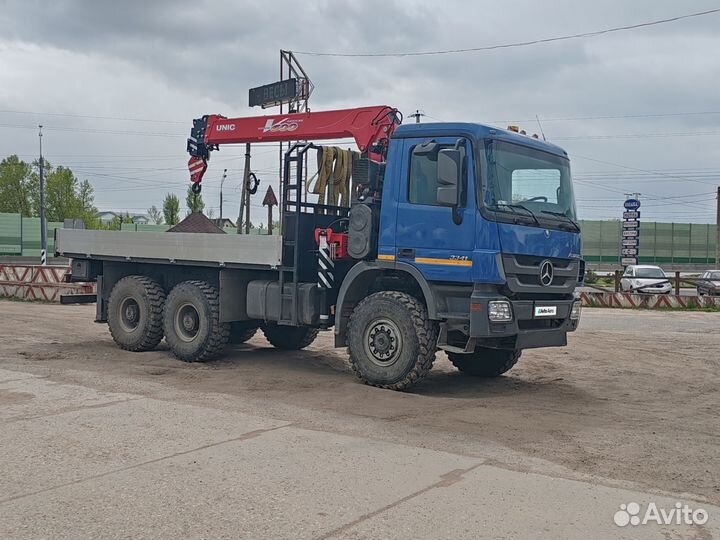 Mercedes-Benz Actros с КМУ, 2011